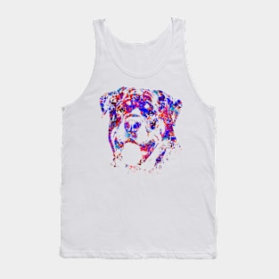 Colorful Rottweiler  - Metzgerhund Tank Top